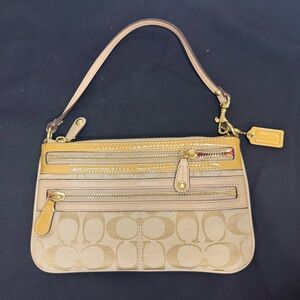 Coach Tan Designer bag